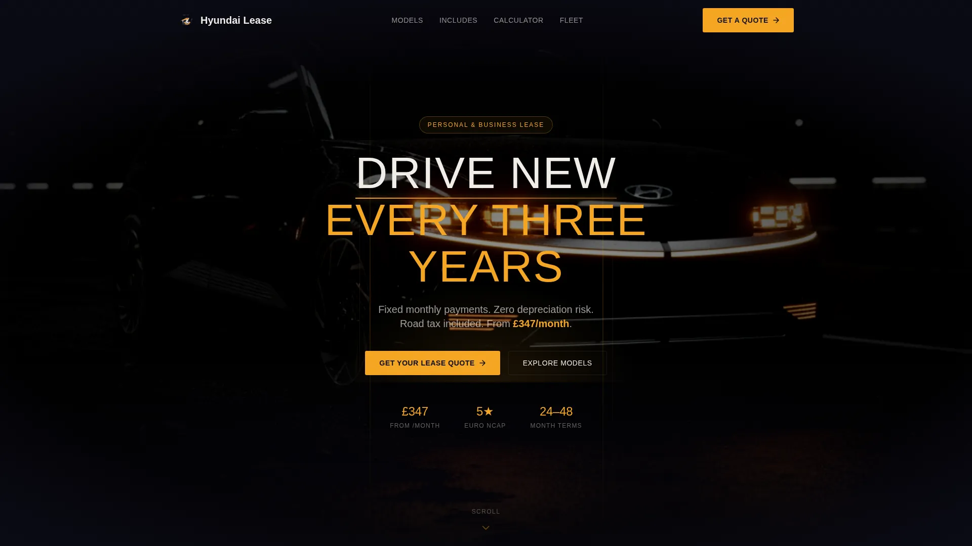 Leasing | Free Website Template | Rocket