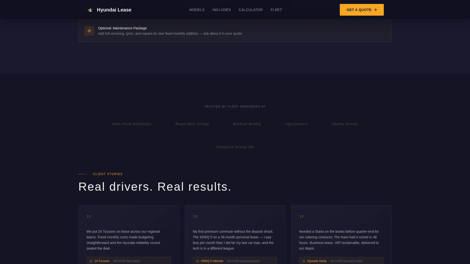 Leasing | Free Website Template | Rocket
