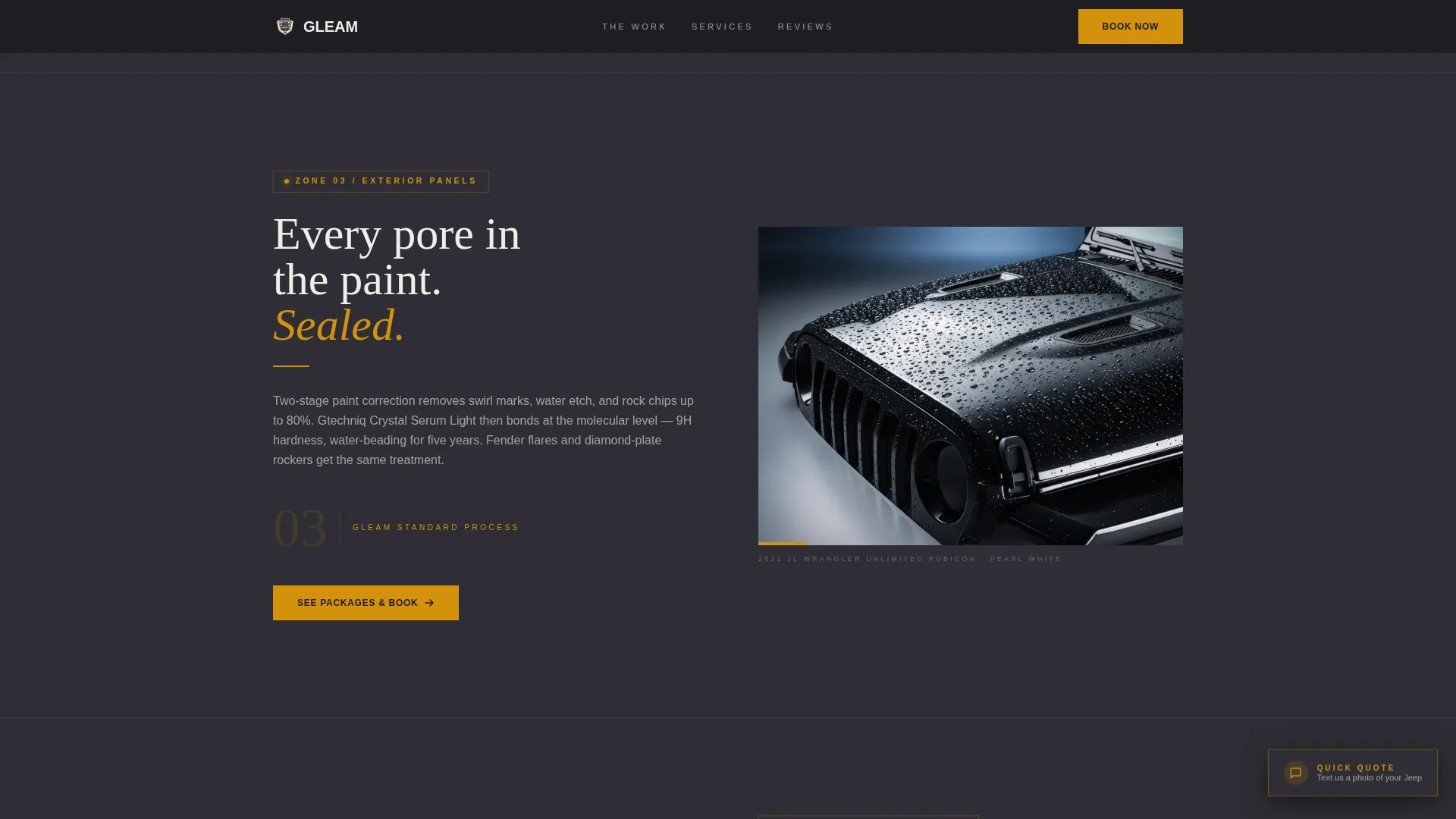 Jeepdetailing | Free Website Template | Rocket