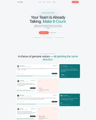Employer Branding & Career Page Reviews Website Template