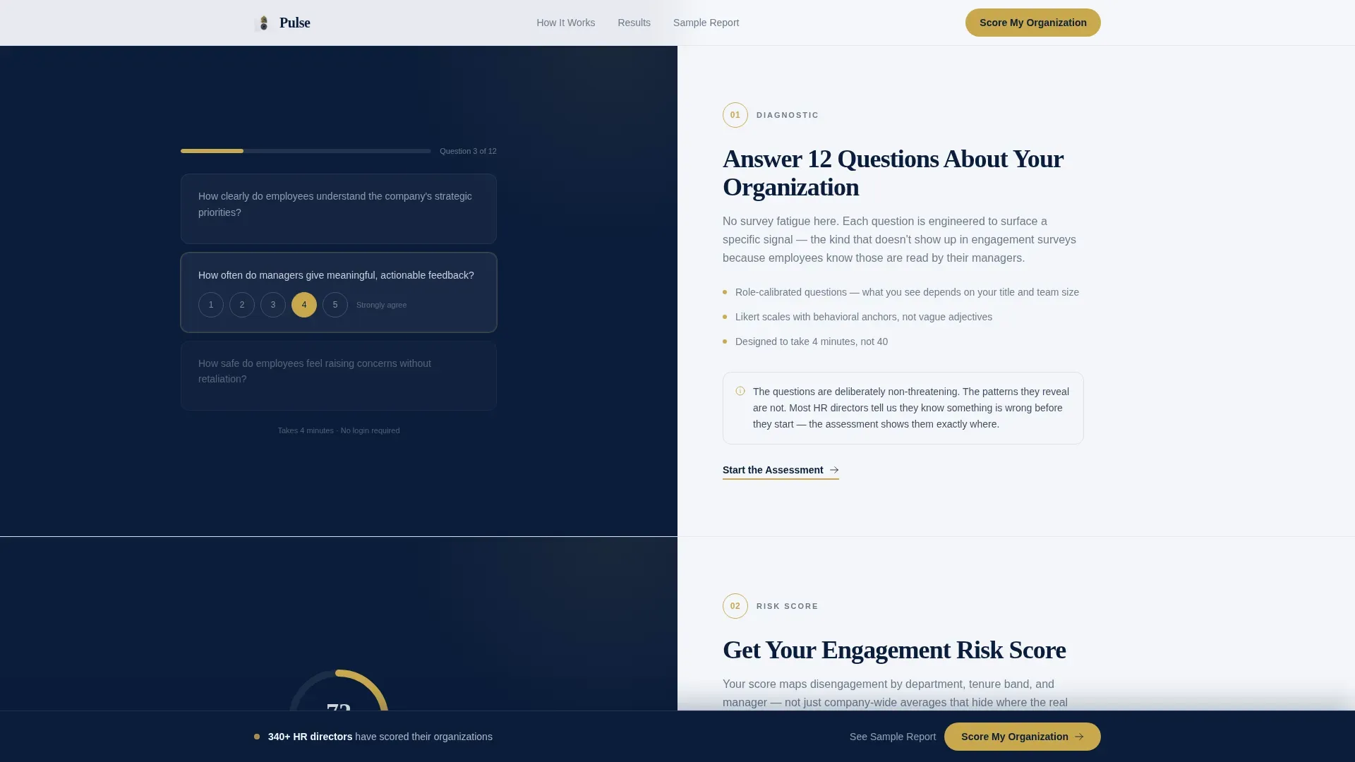 Premier Executive Recruiting Landing Page Template