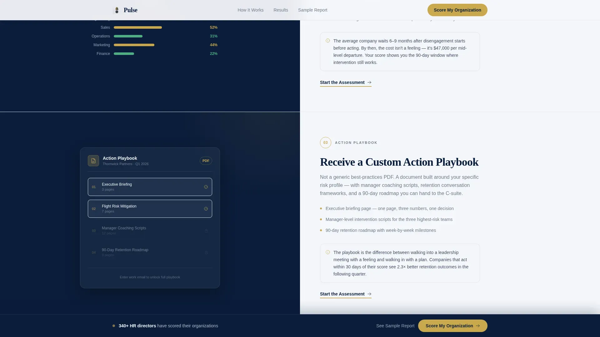 Premier Executive Recruiting Landing Page Template