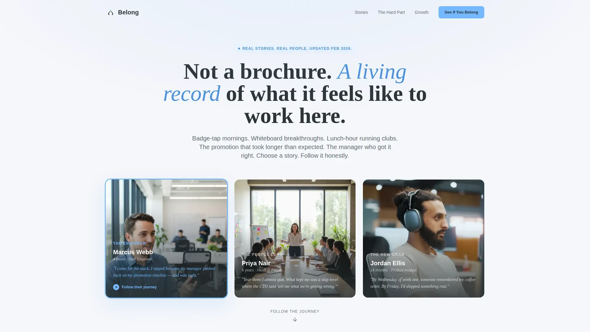 Trusted Workforce Engagement Landing Page Template