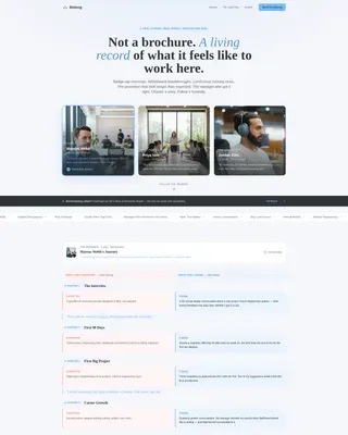 Trusted Workforce Engagement Landing Page Template