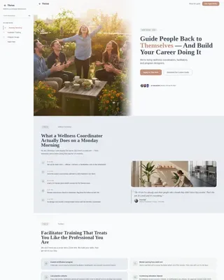 Strategic Labor Law Landing Page Template