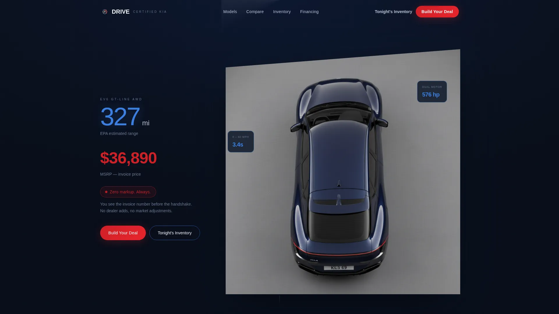 Dealership | Free Website Template | Rocket
