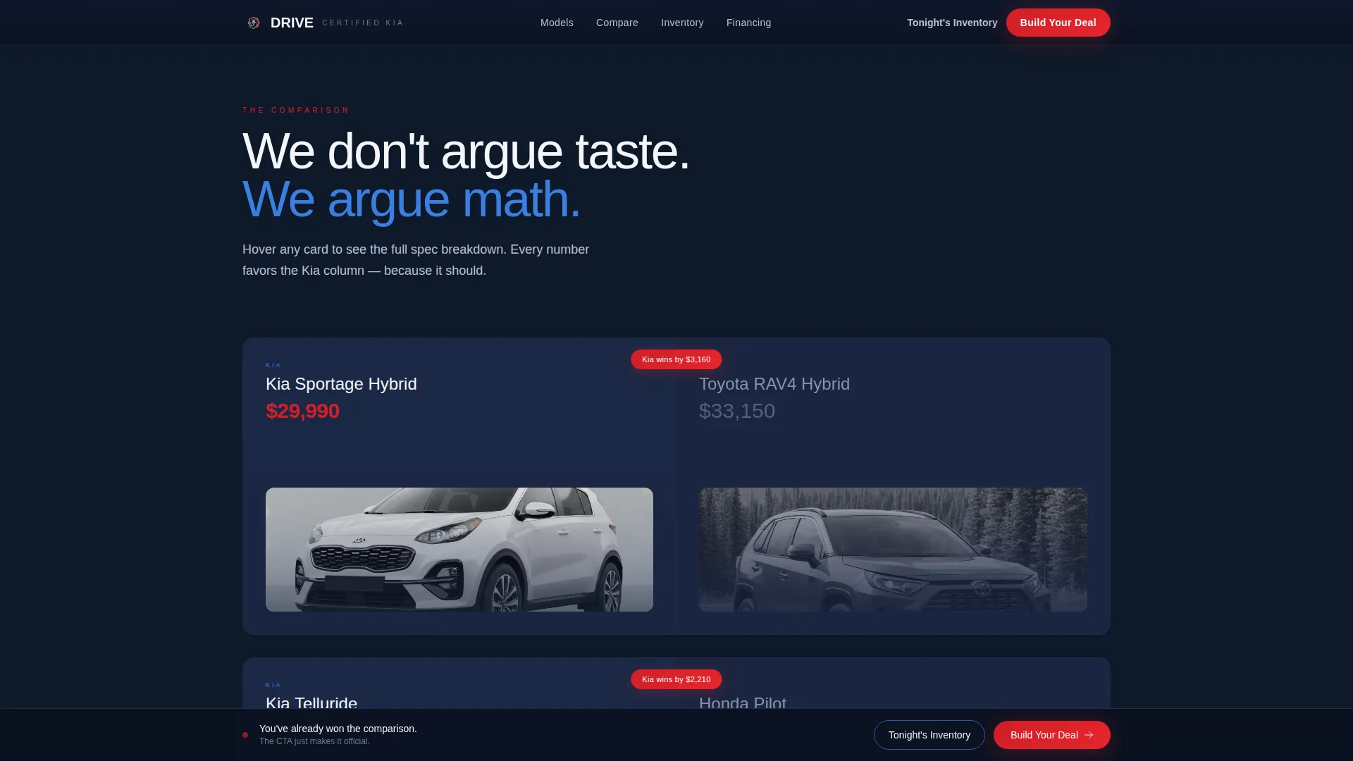 Dealership | Free Website Template | Rocket