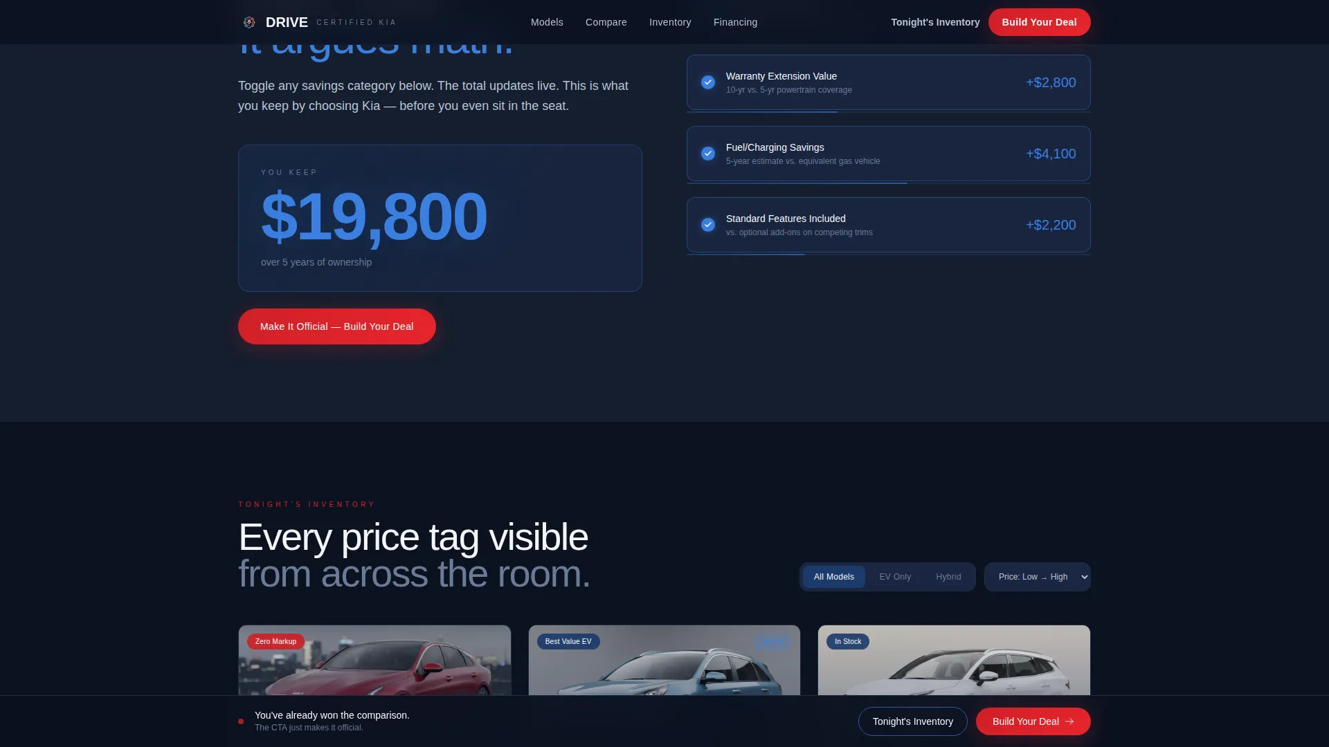 Dealership | Free Website Template | Rocket