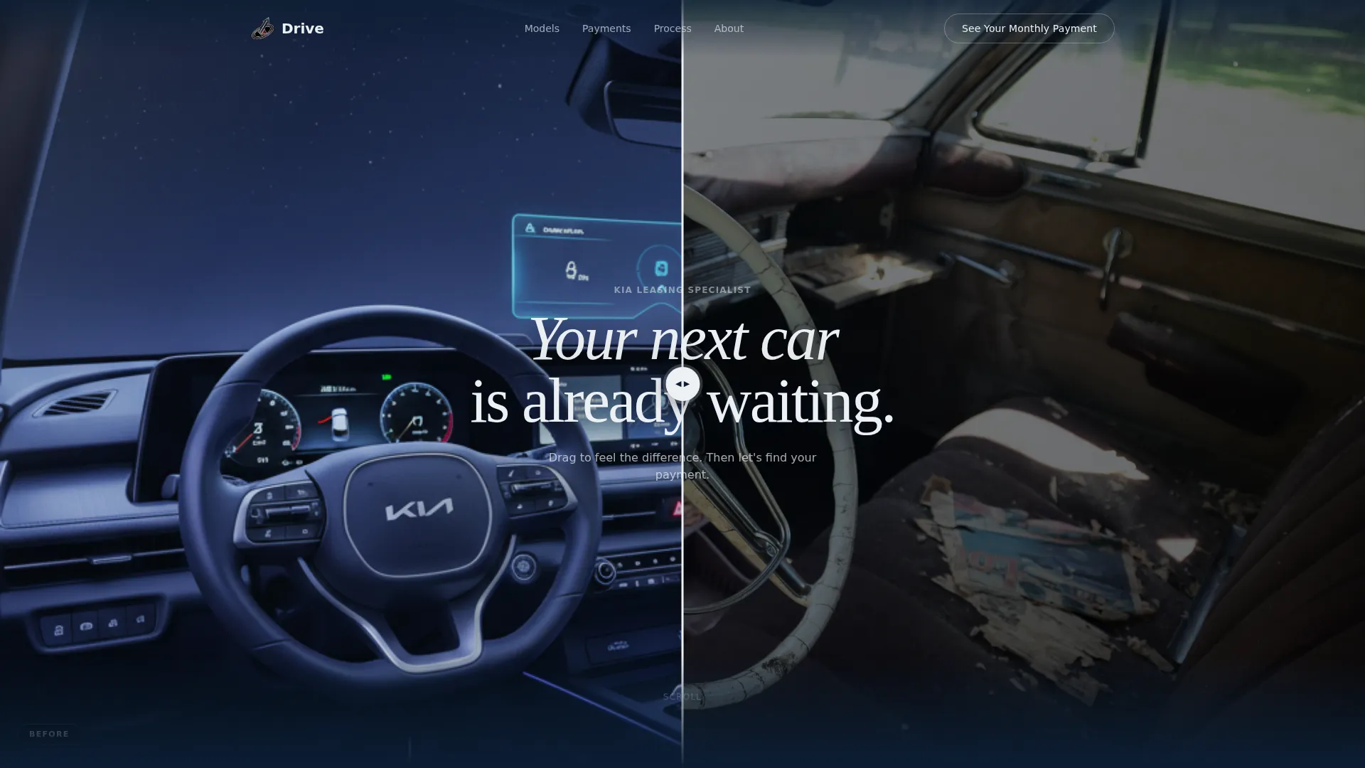 Kia Leasing | Free Website Template | Rocket