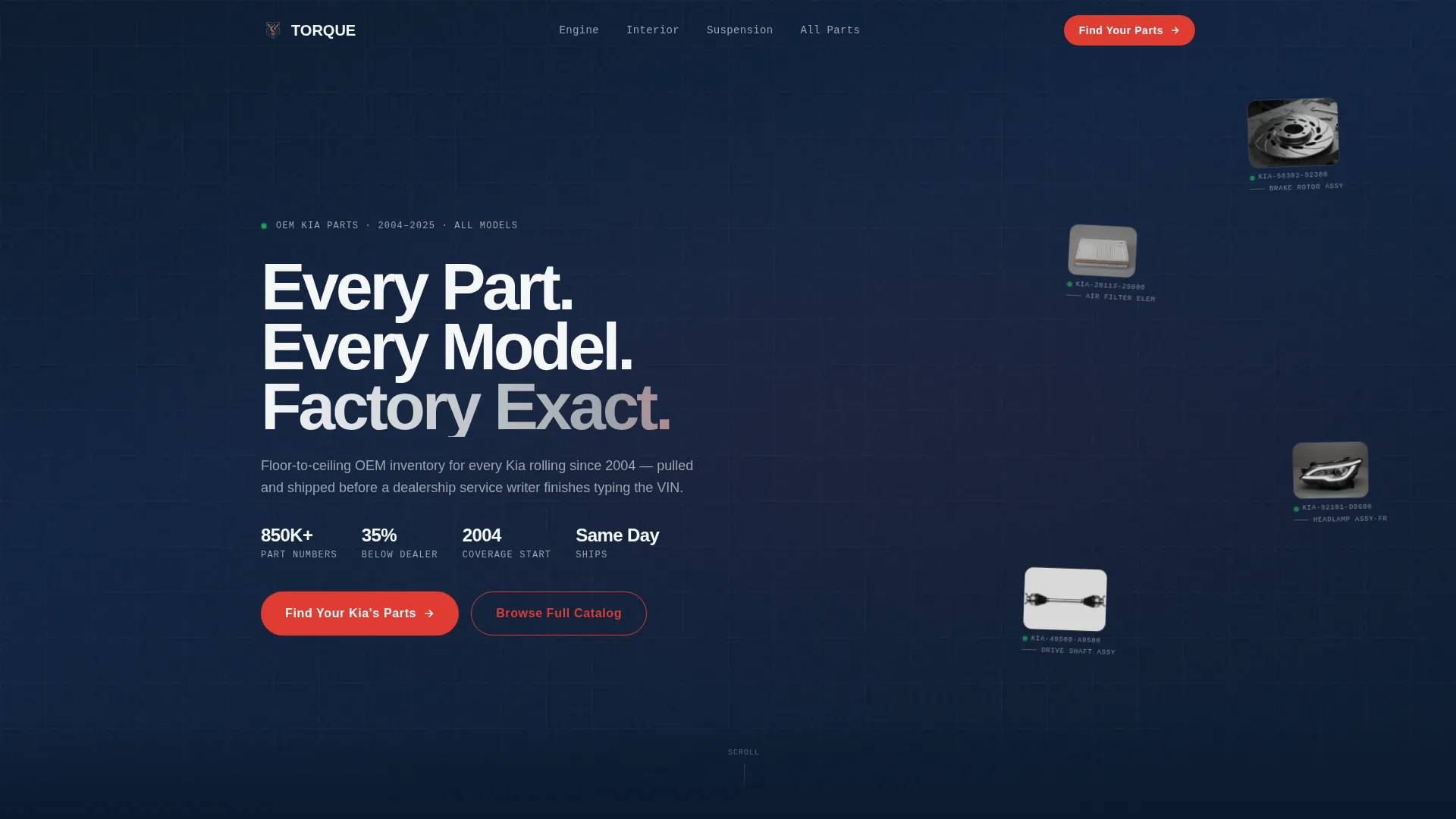 Kia | Free Website Template | Rocket