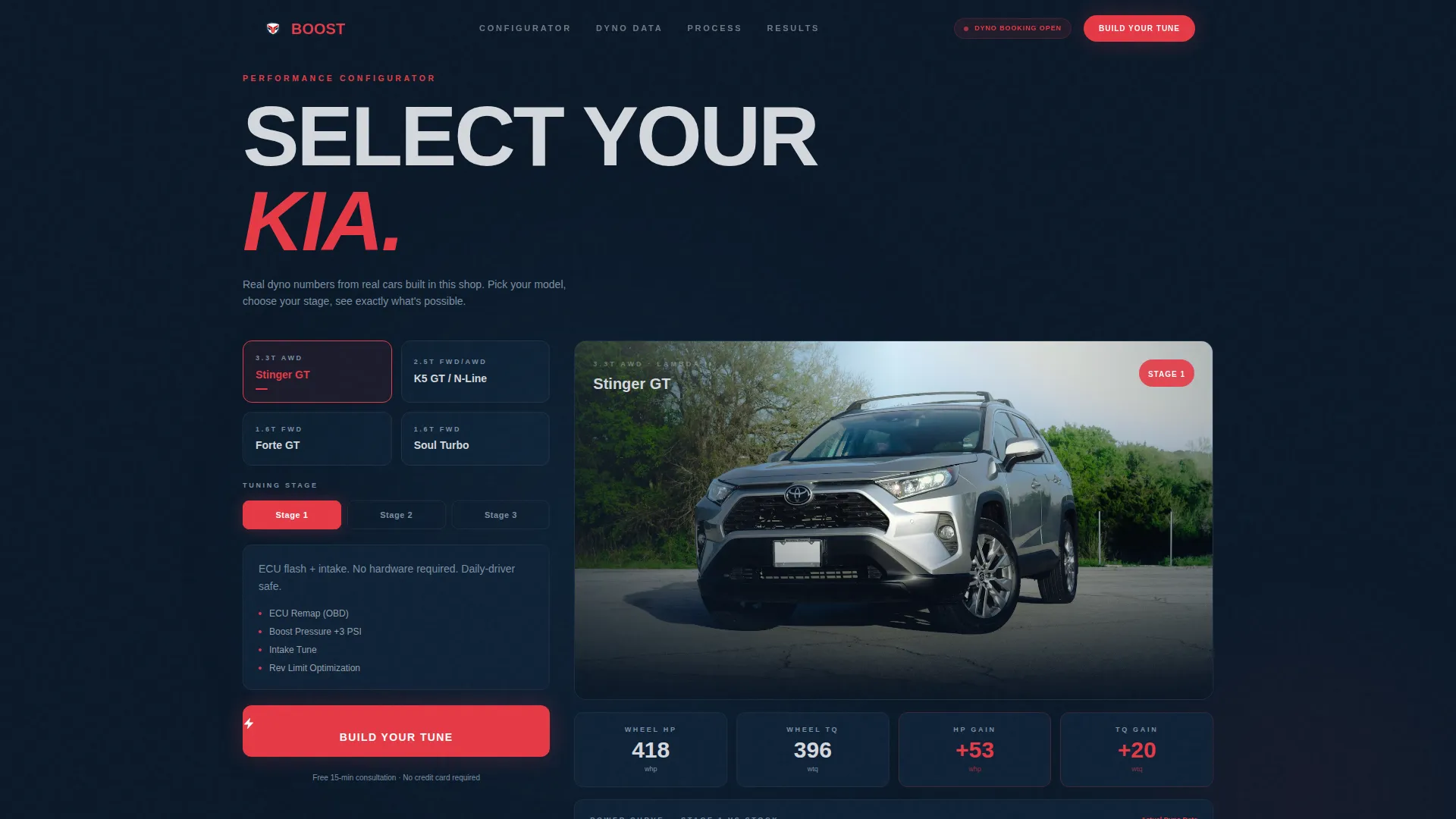 Kia | Free Website Template | Rocket
