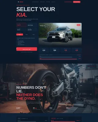 Kia | Free Website Template | Rocket