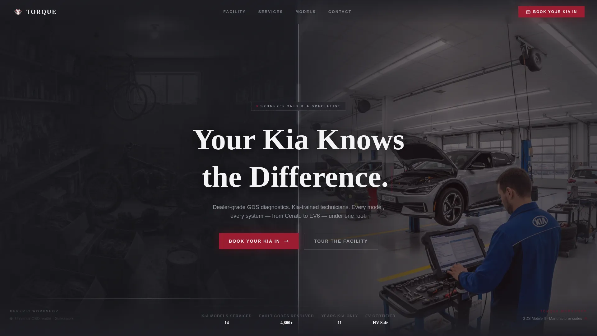 Certified Kia Dealer | Free Website Template | Rocket