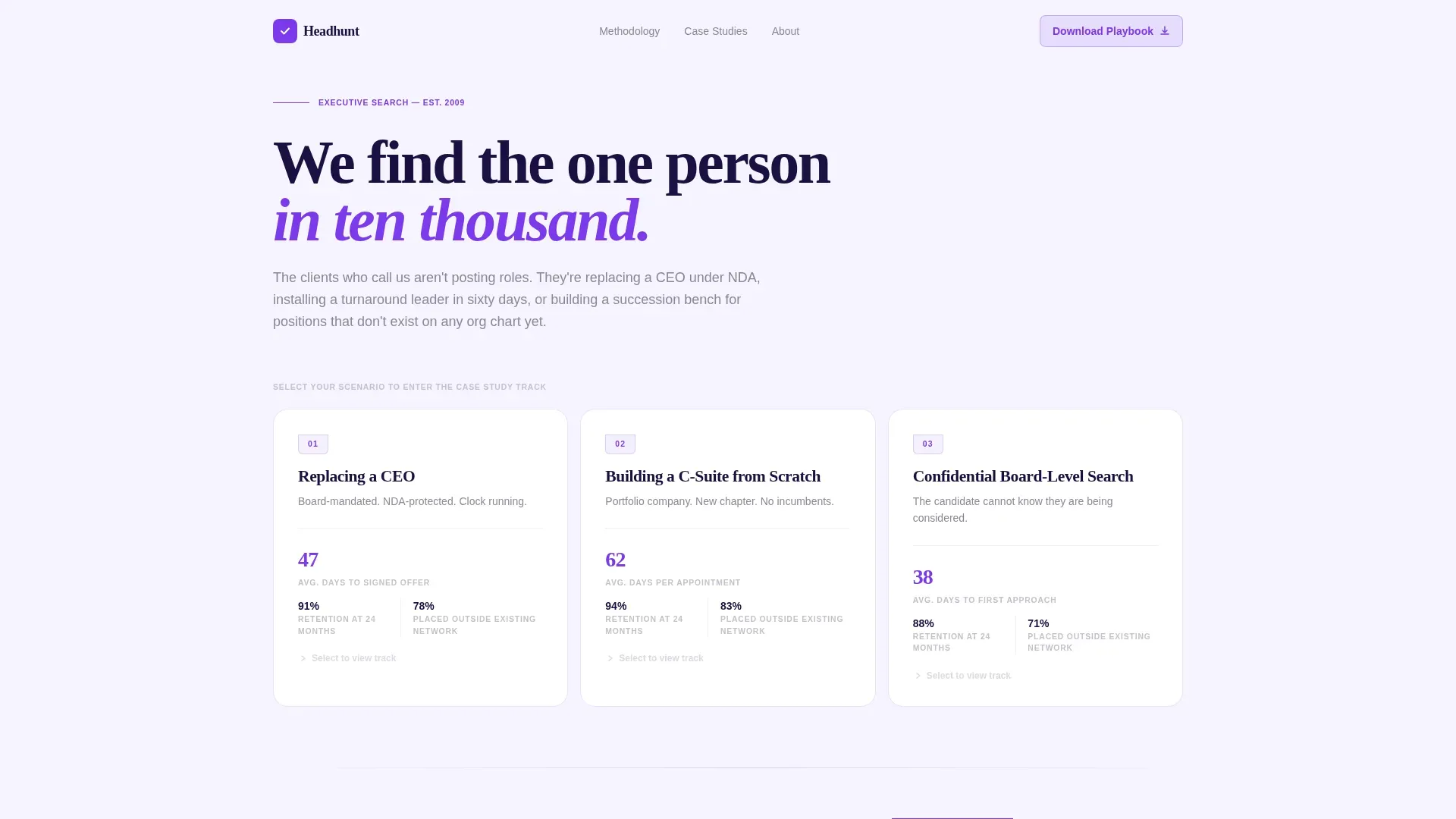 Recruiting & Staffing Agency Portfolio Website Template