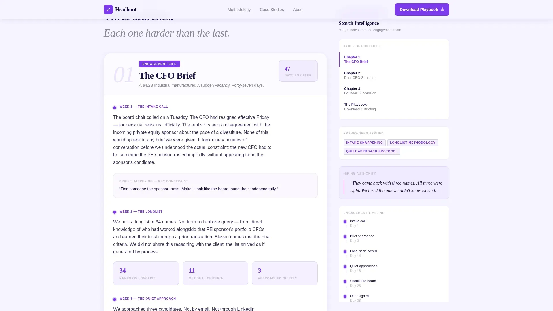 Recruiting & Staffing Agency Portfolio Website Template
