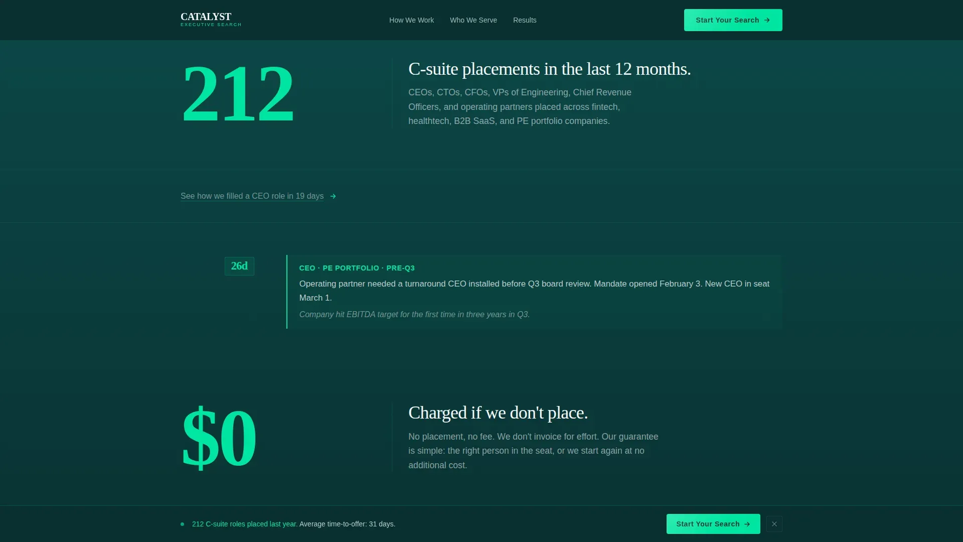 Recruiting & Staffing Agency Specialist Professional Website Template
