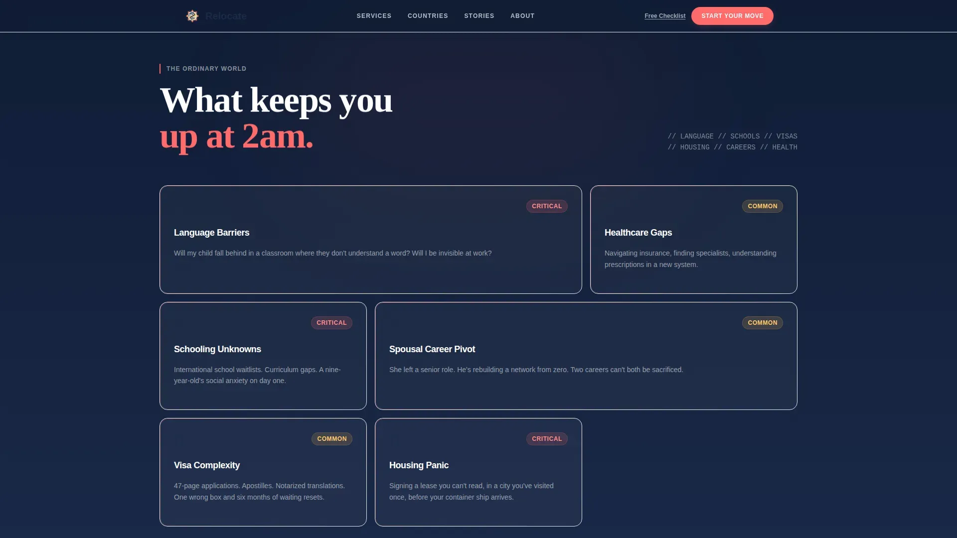 Expatriate Solutions | Free Website Template | Rocket