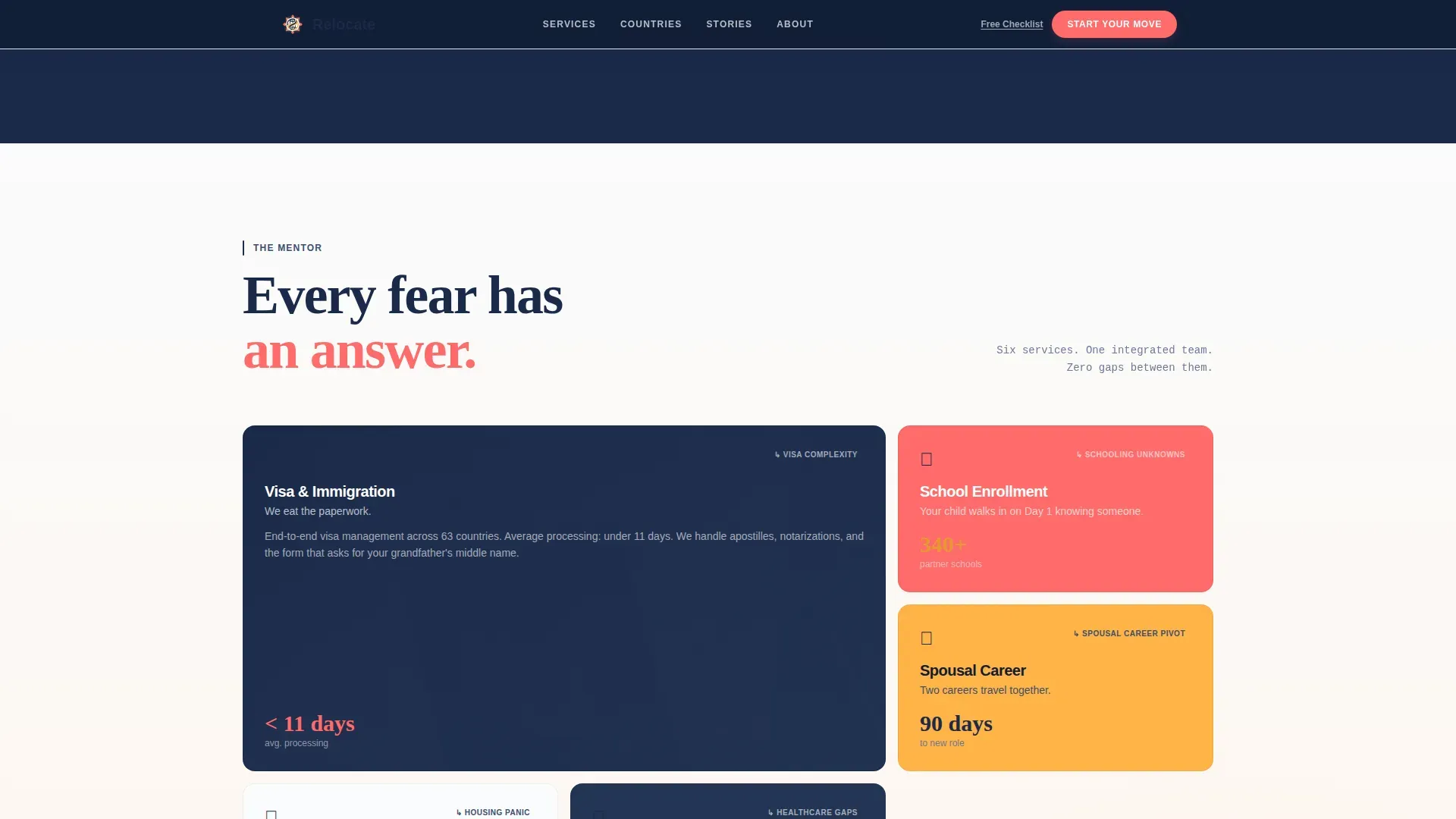 Expatriate Solutions | Free Website Template | Rocket