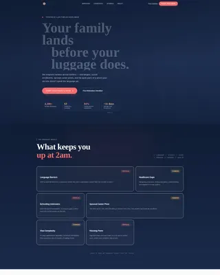 Expatriate Solutions | Free Website Template | Rocket