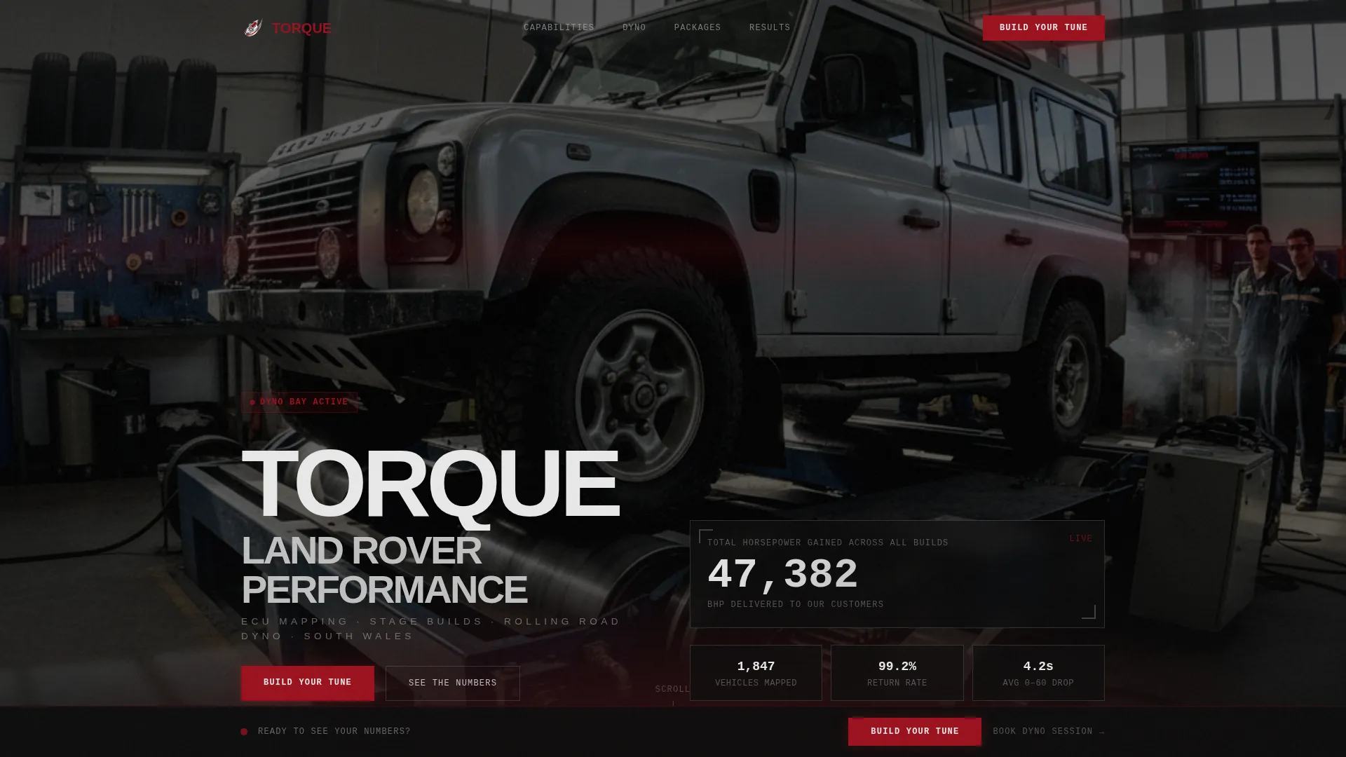 Landrover | Free Website Template | Rocket