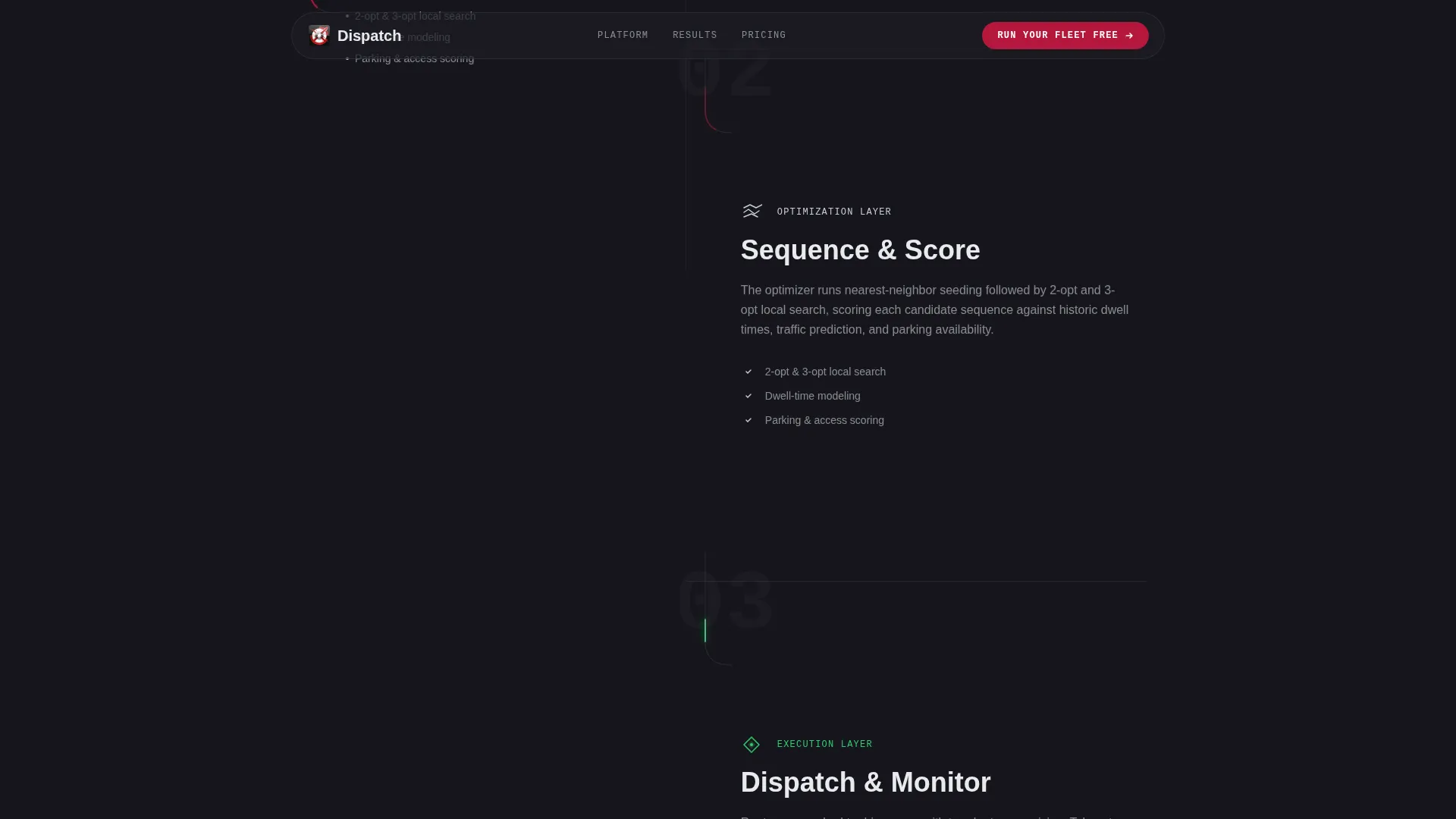 Last-Mile Delivery Optimization Landing Page Template