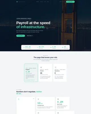 Payroll Solutions | Free Website Template | Rocket