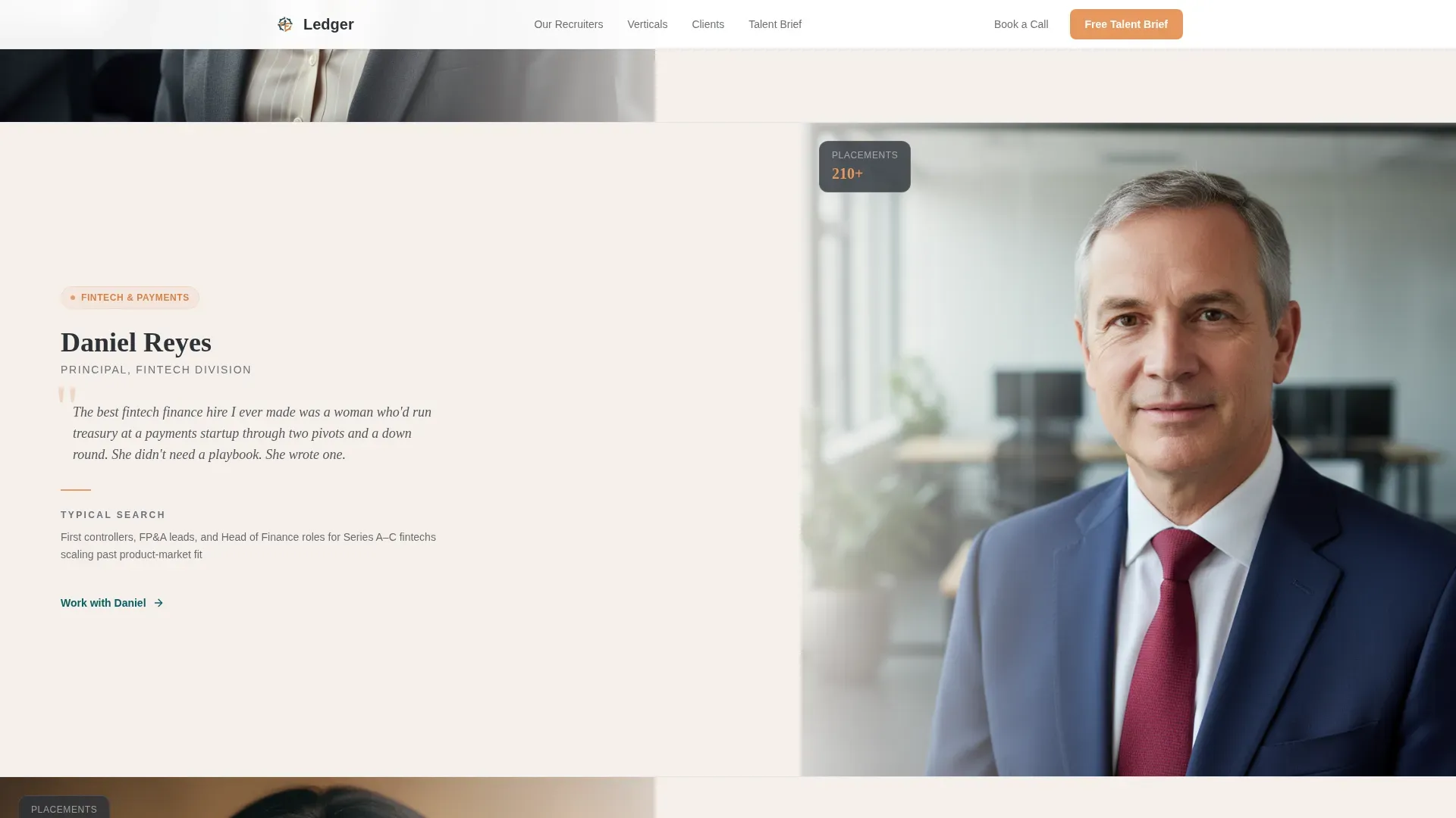 Recruiting Agency | Free Website Template | Rocket