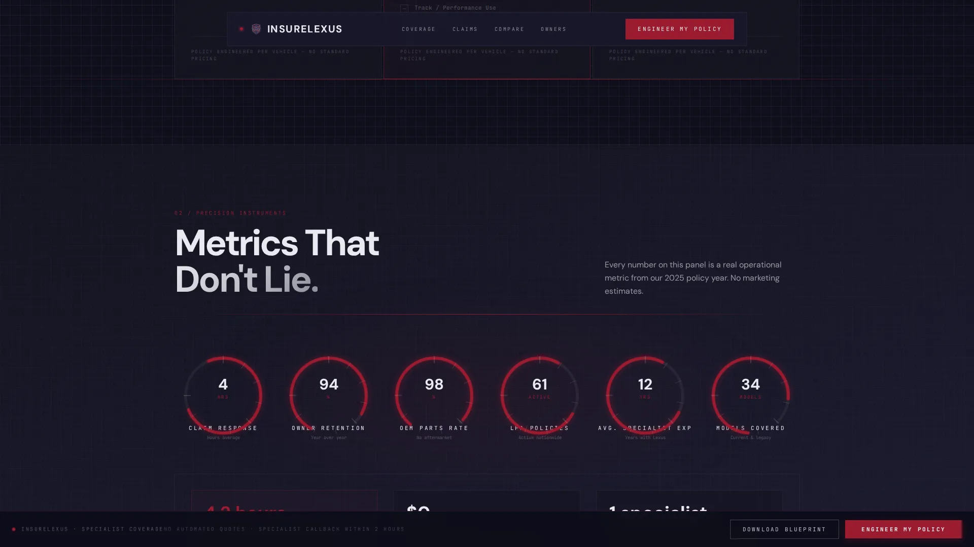 Lexus | Free Website Template | Rocket
