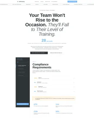 Safety Training | Free Website Template | Rocket
