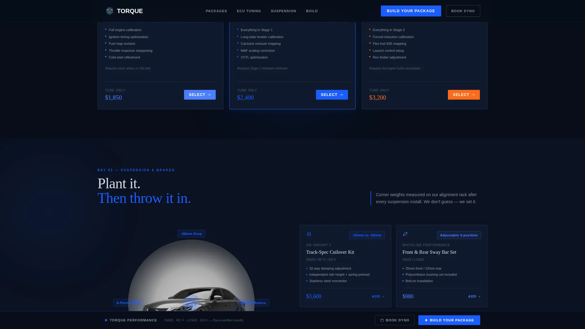 Lexus | Free Website Template | Rocket