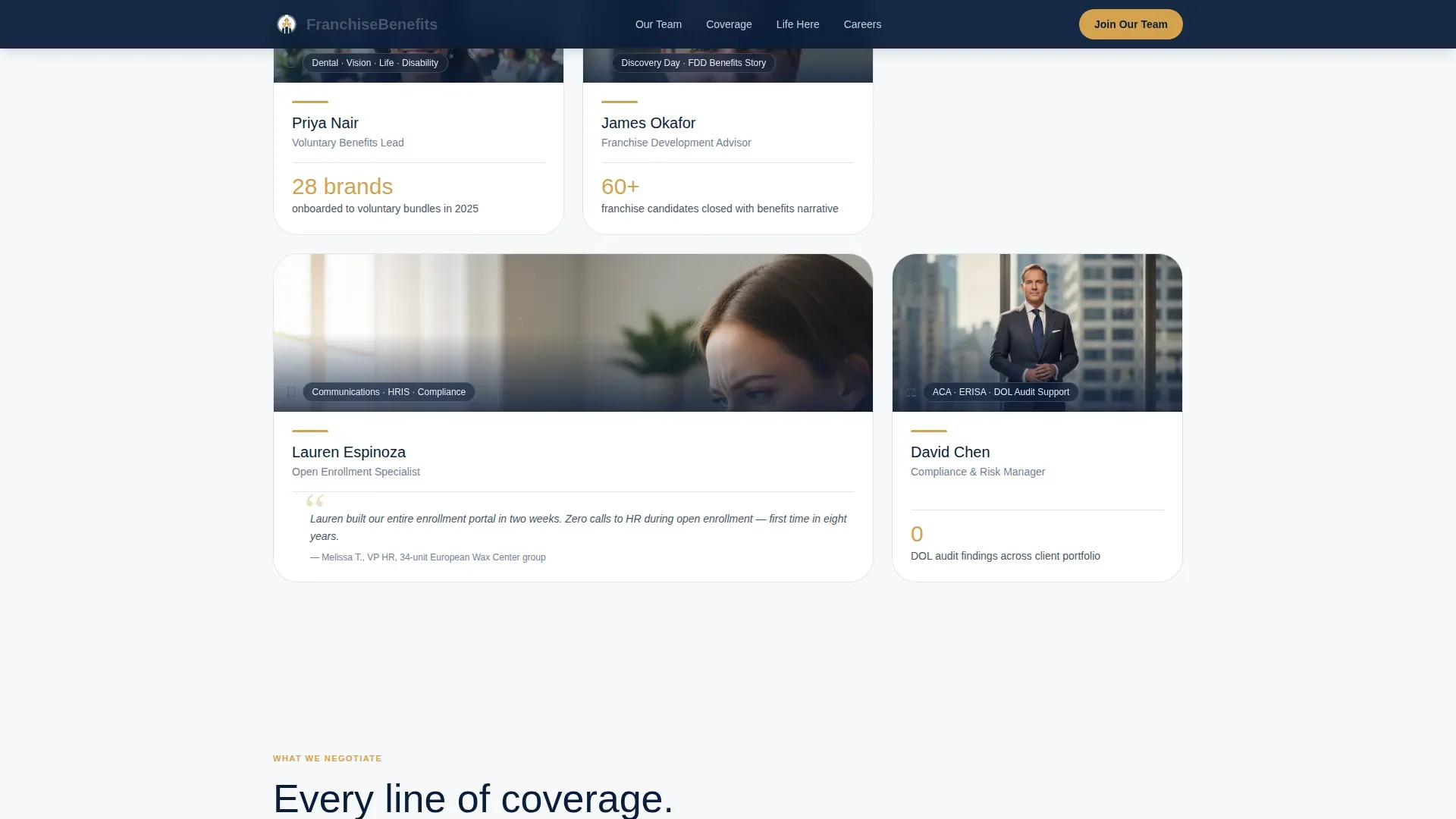 Benefits Consulting | Free Website Template | Rocket