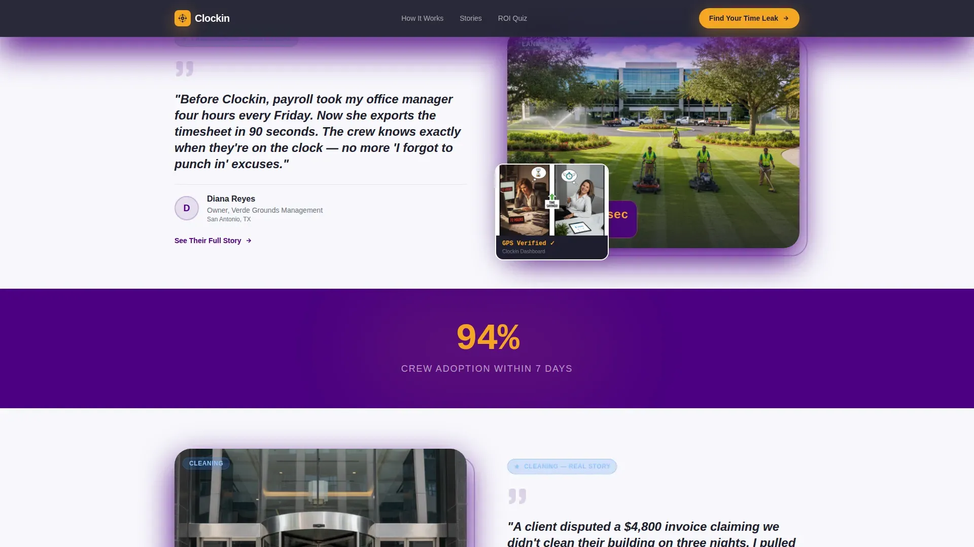 Time & Attendance Reviews Website Template