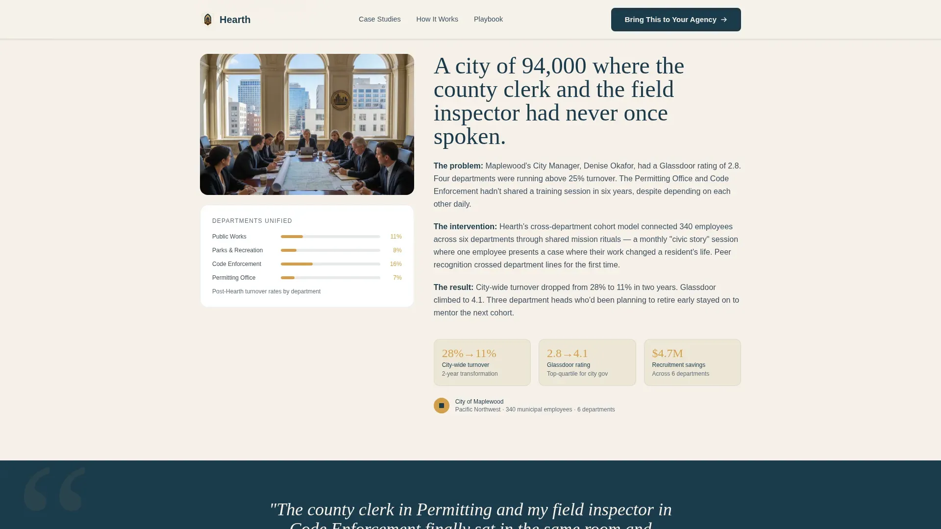 Vibrant Workplace Culture | Free Website Template | Rocket
