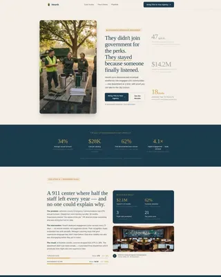 Vibrant Workplace Culture | Free Website Template | Rocket