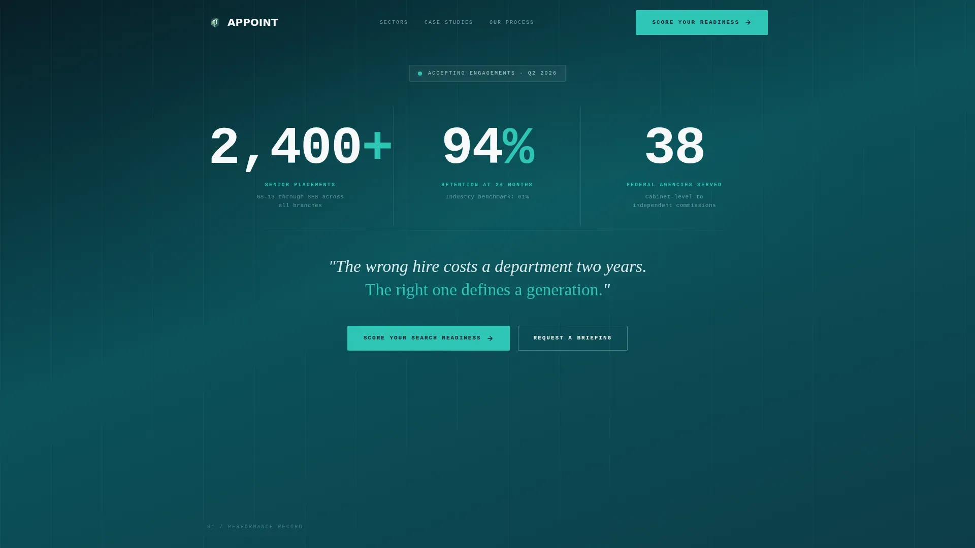Executive Search | Free Website Template | Rocket