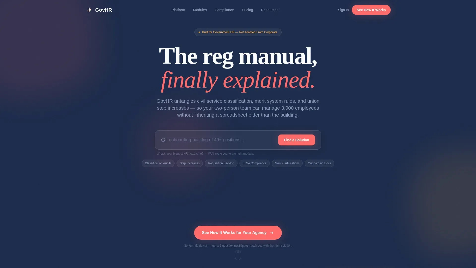 HR Software | Free Website Template | Rocket