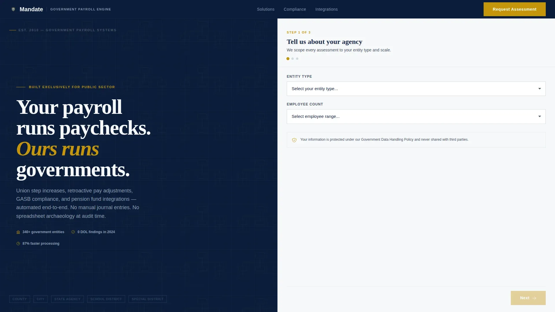Payroll Provider | Free Website Template | Rocket