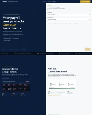 Payroll Provider | Free Website Template | Rocket