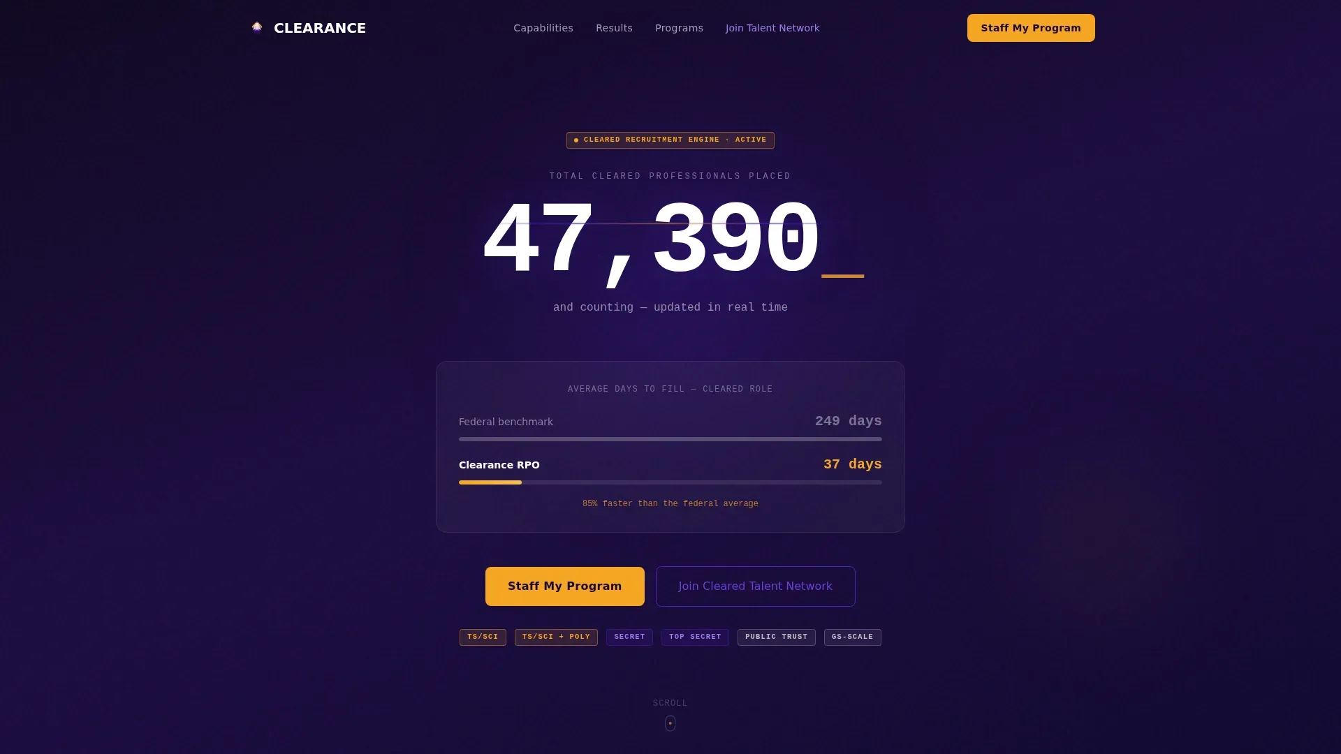 Recruitment Services | Free Website Template | Rocket