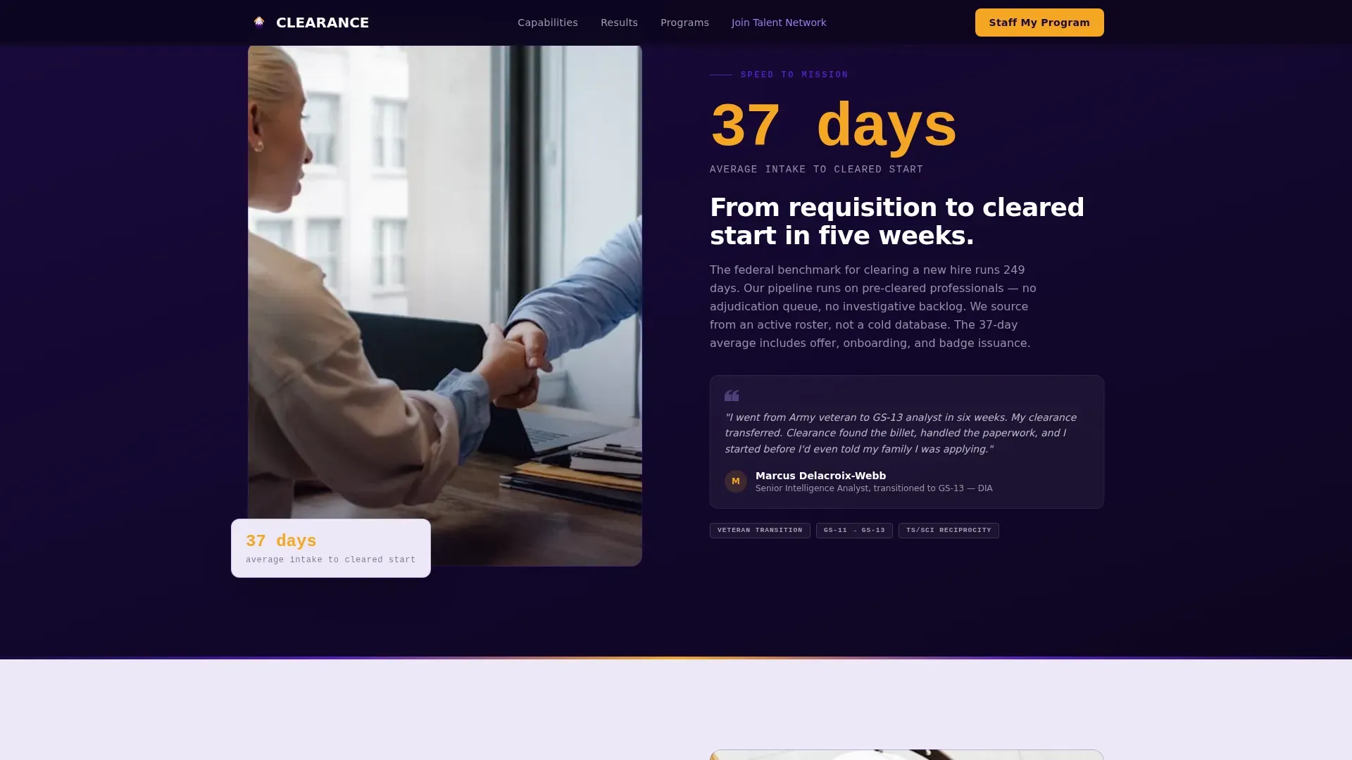 Recruitment Services | Free Website Template | Rocket