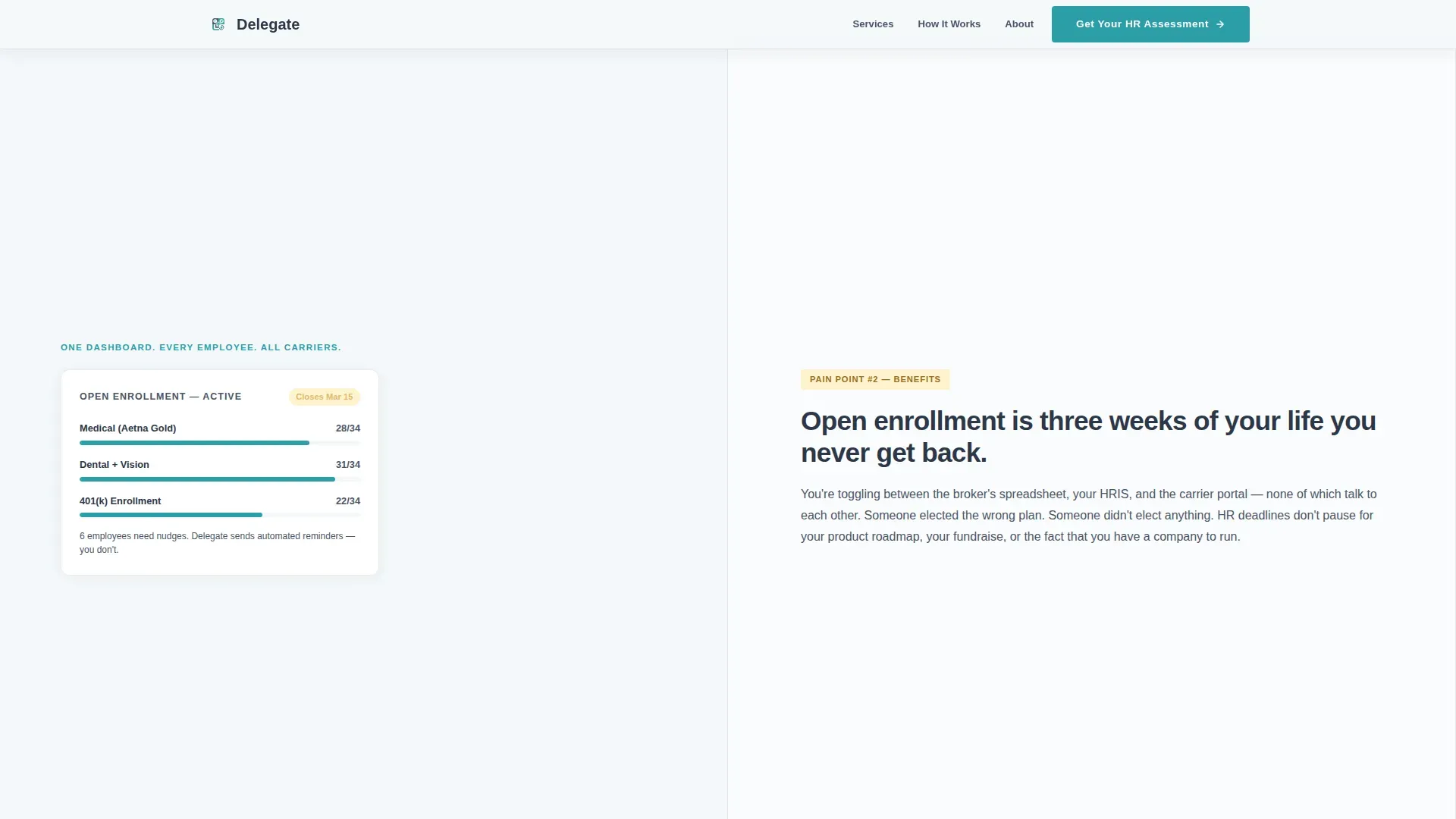 HR Outsourcing | Free Website Template | Rocket