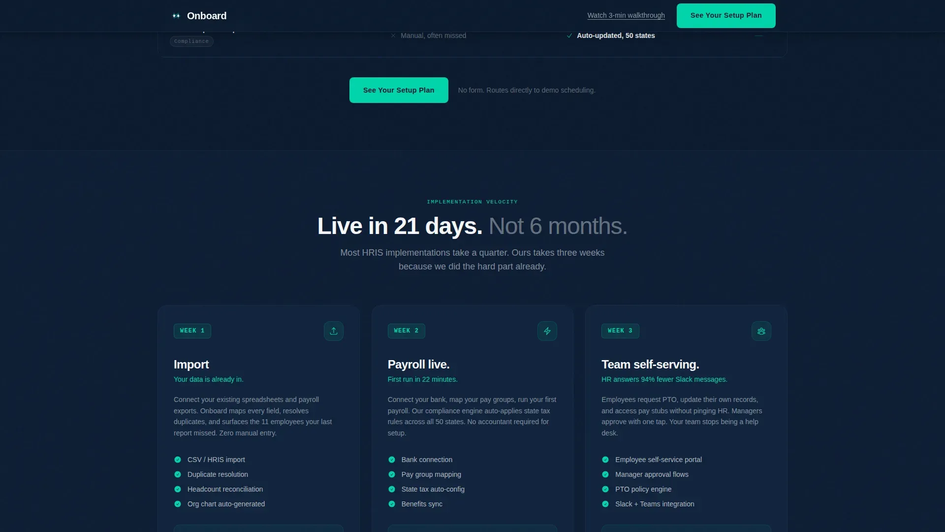 HR Software & Platform Booking Website Template