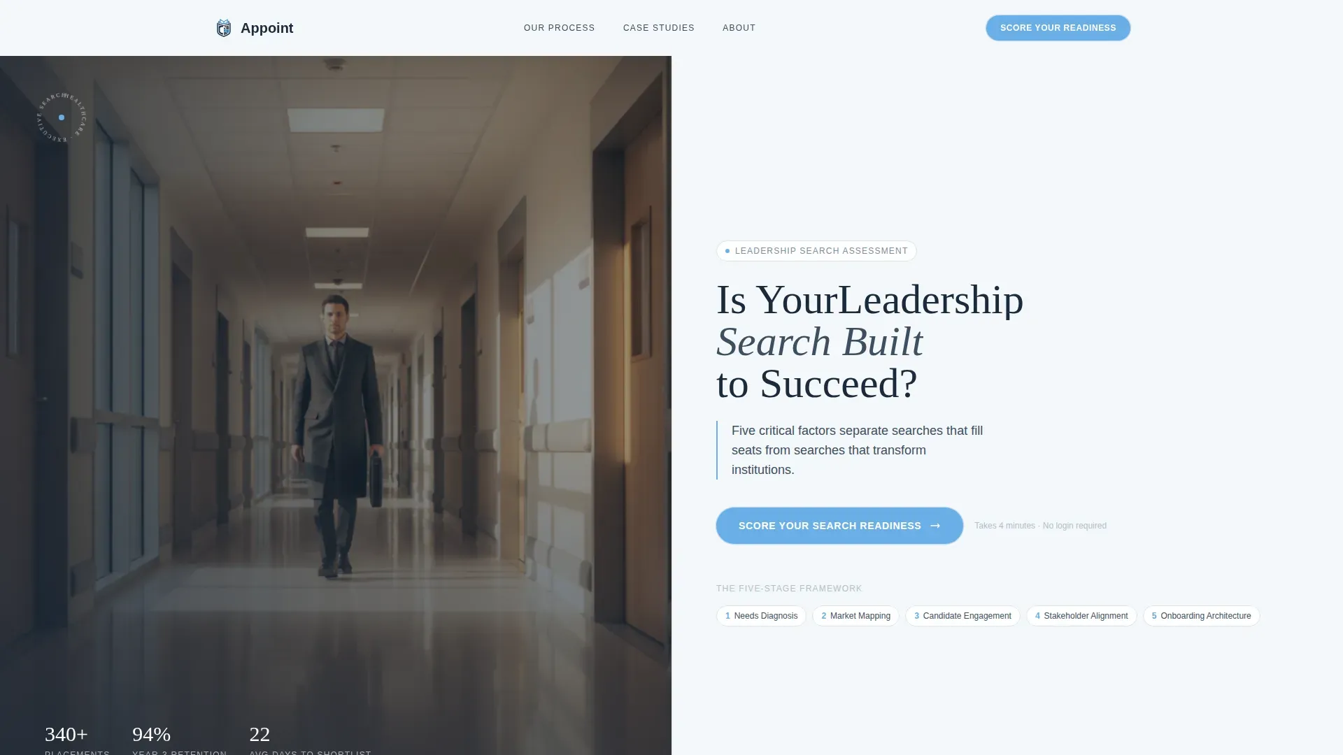Healthcare Executive | Free Website Template | Rocket
