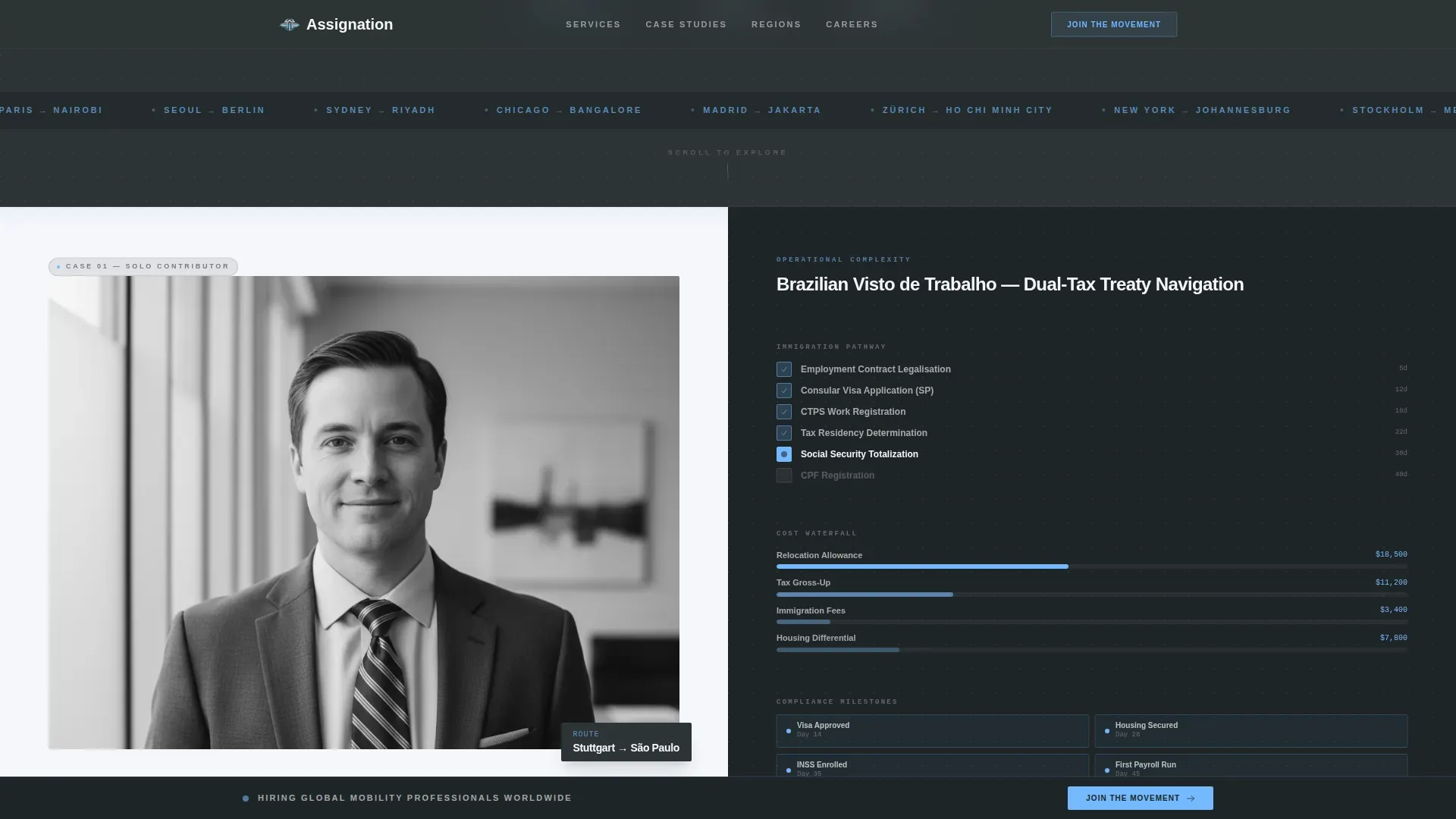 Assignment Management | Free Website Template | Rocket