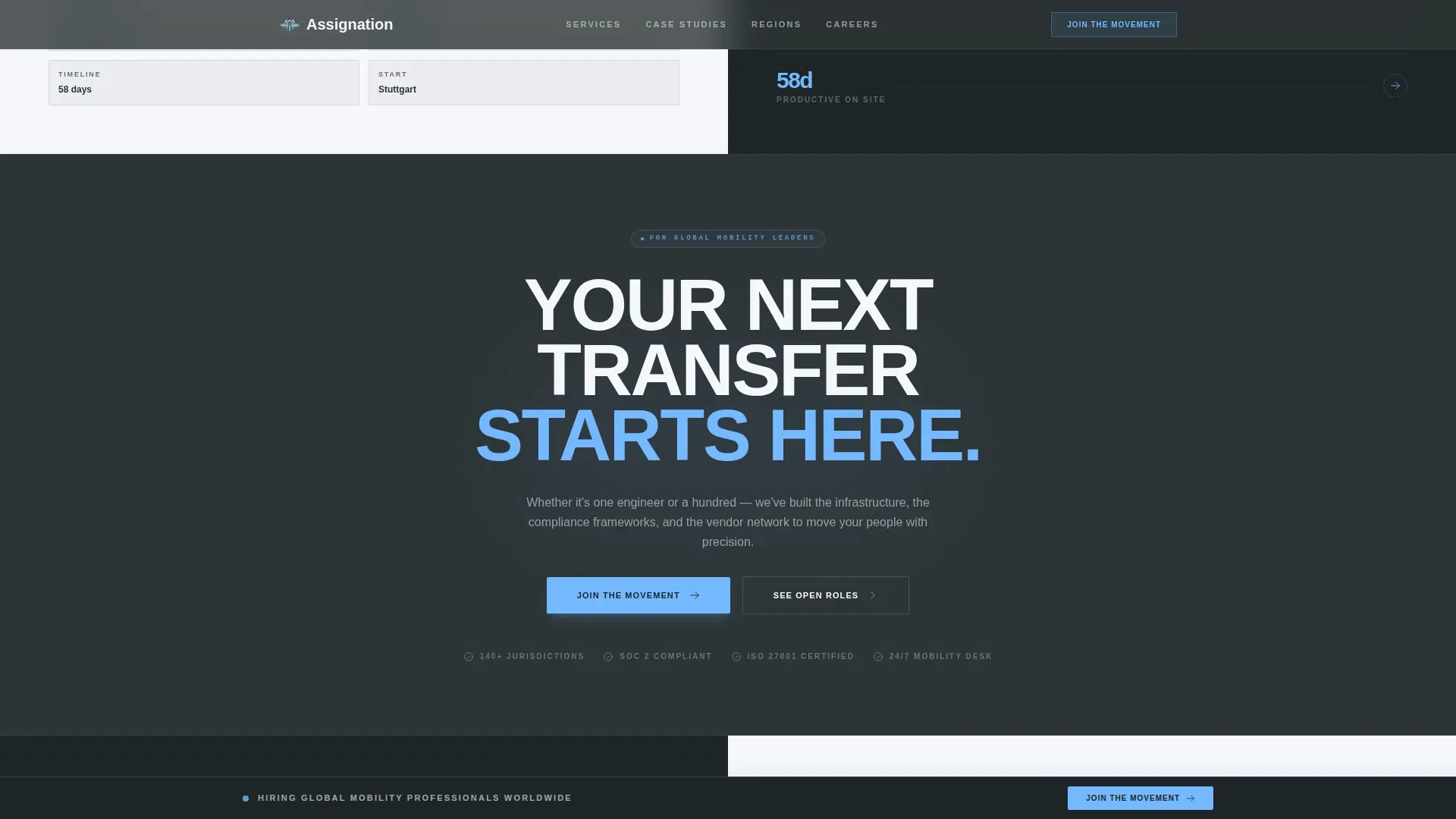 Assignment Management | Free Website Template | Rocket