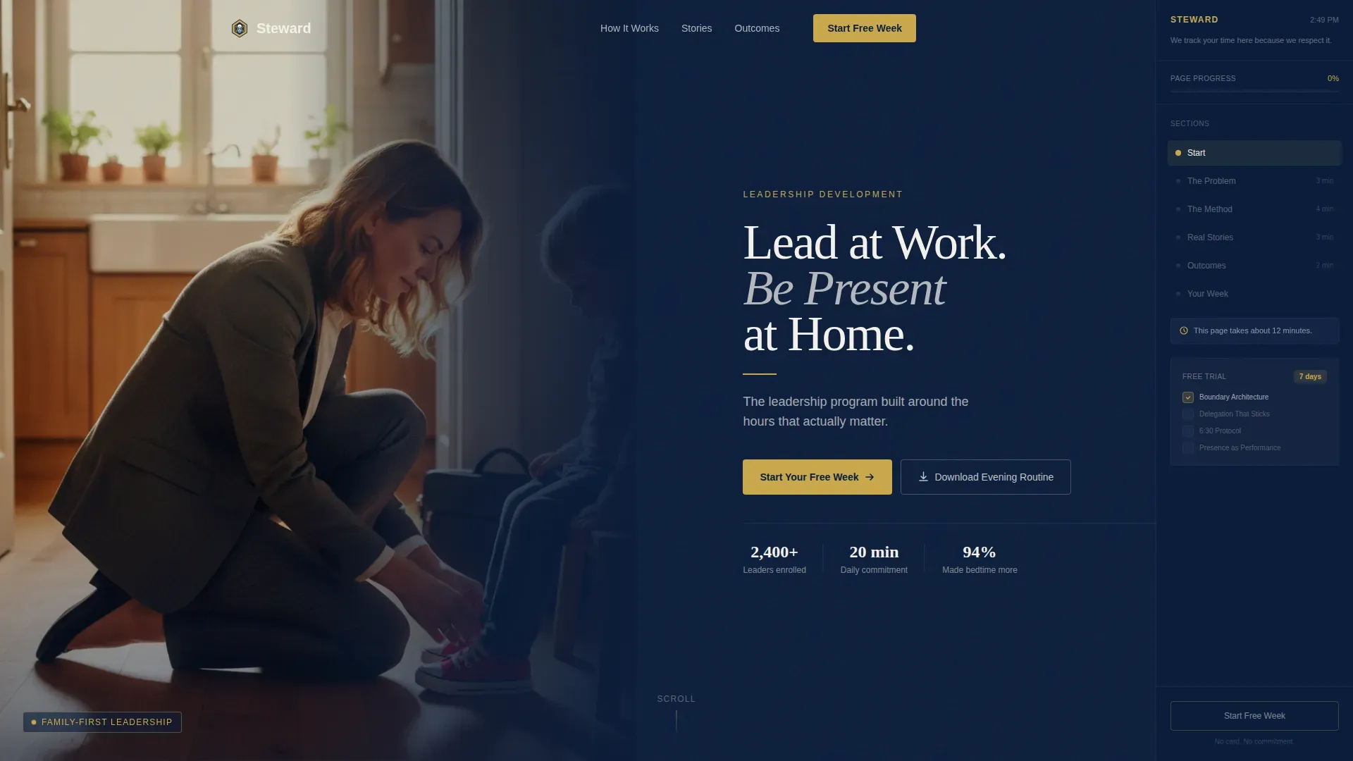 Learning & Development Platform Careers Website Template