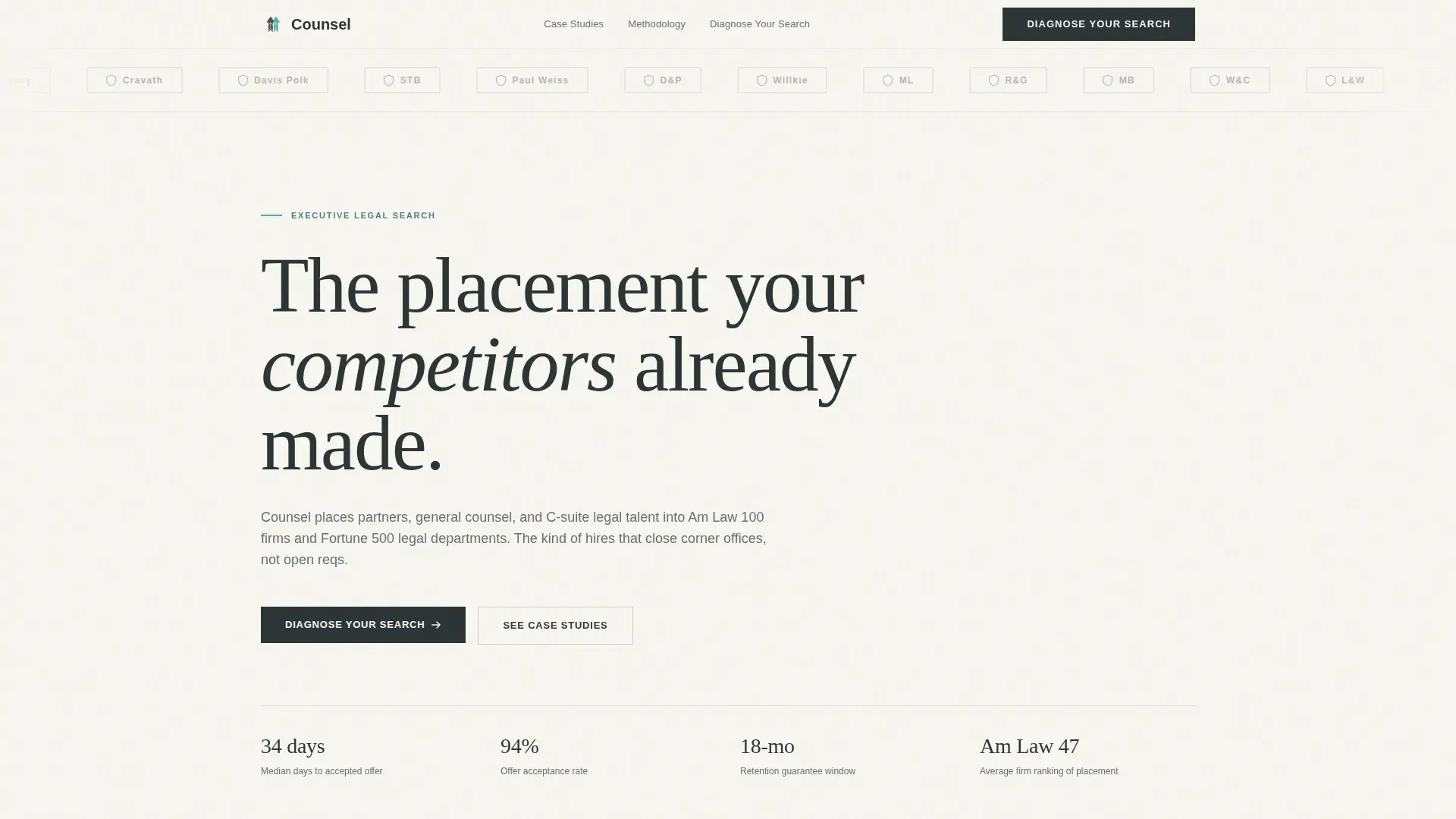 Authoritative Executivesearch | Free Website Template | Rocket