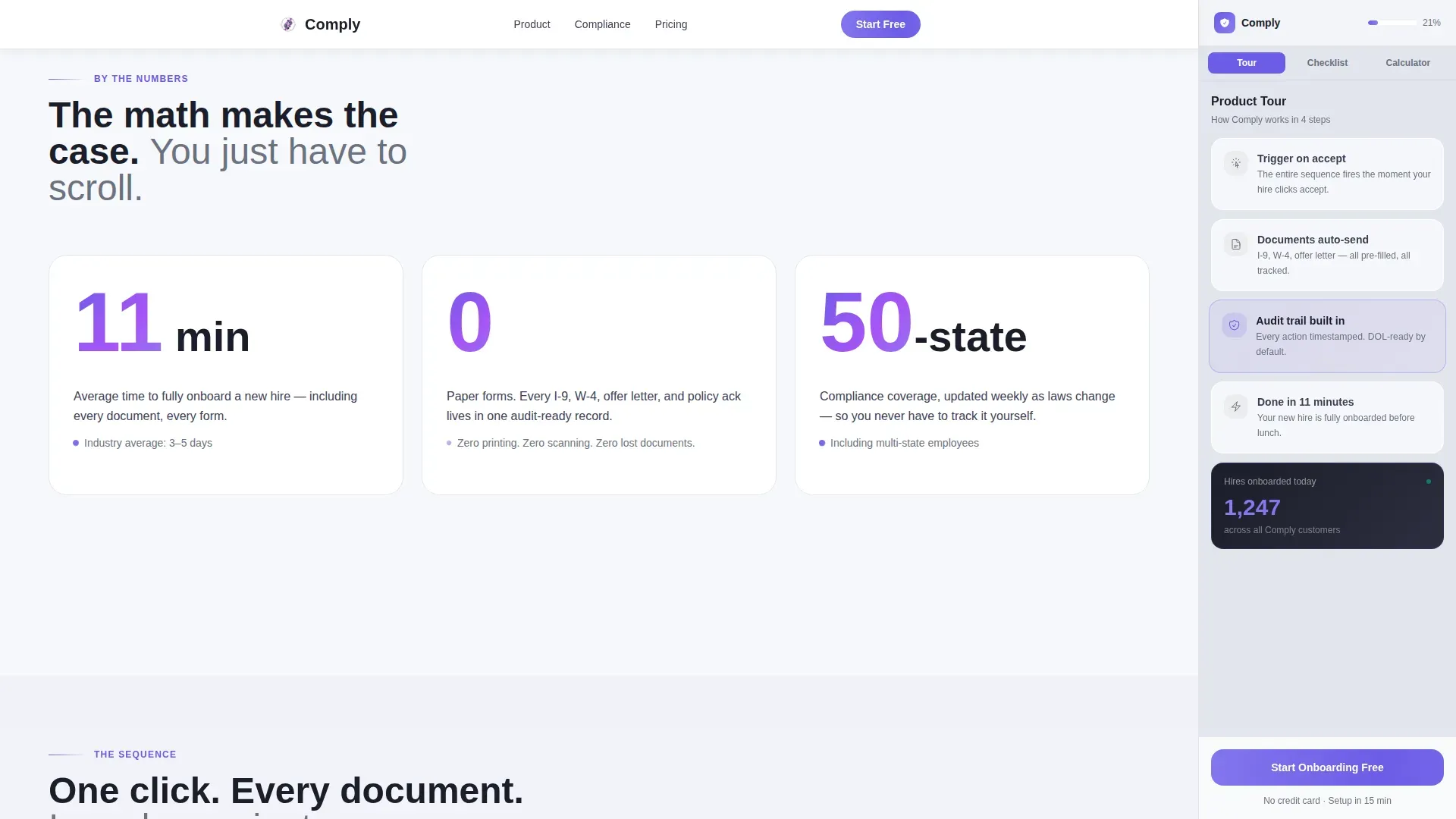 Compliance Software | Free Website Template | Rocket