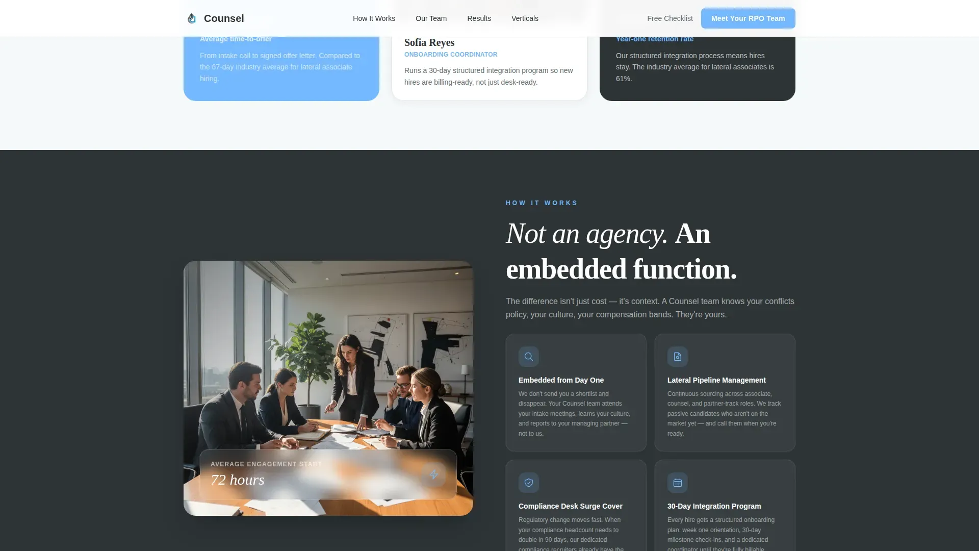 Legal Recruitment | Free Website Template | Rocket