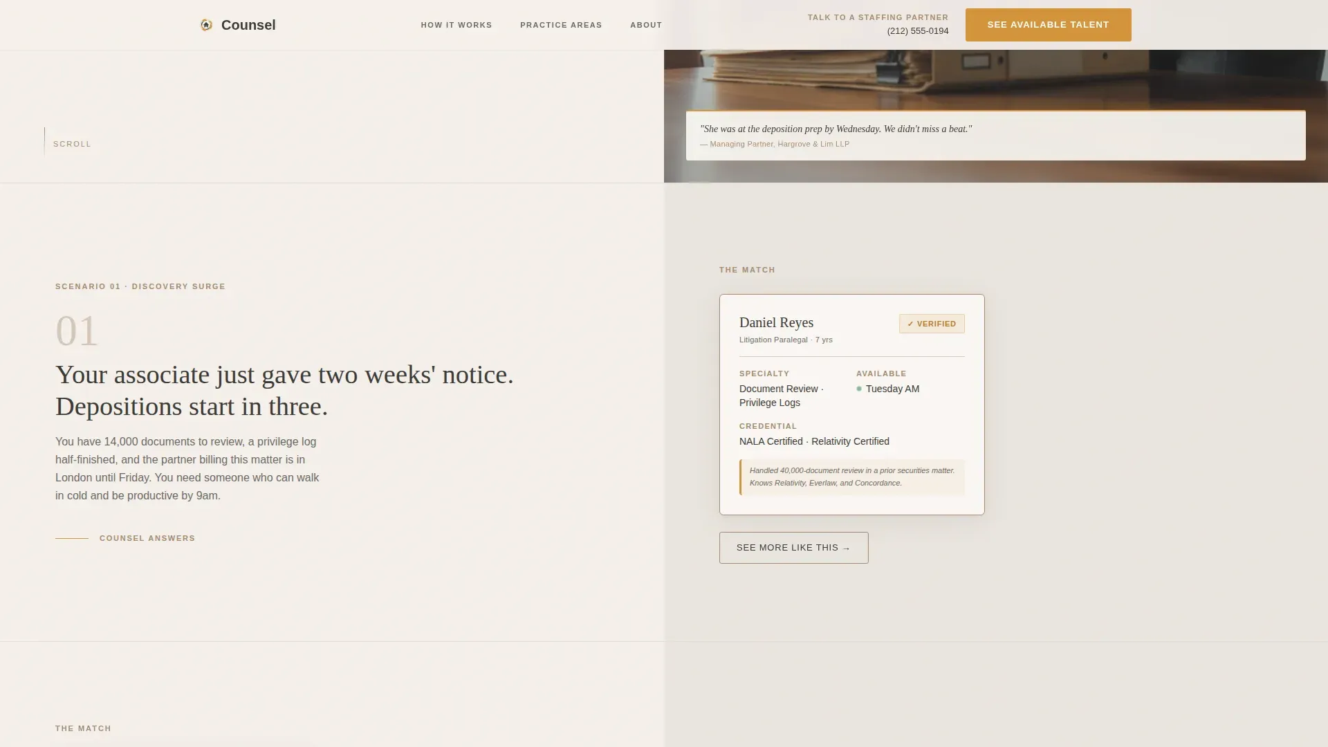 Staffing Services | Free Website Template | Rocket